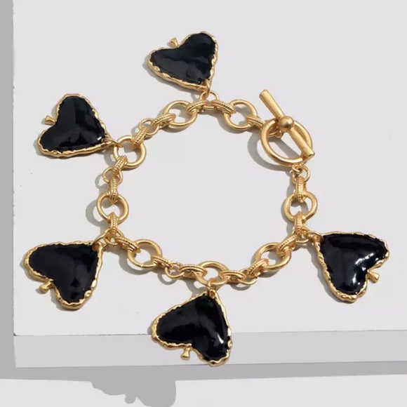 Black heart Bracelet - Picture 6 of 6